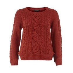 Plain Ladies Knitted Sweater, Size : M, XL