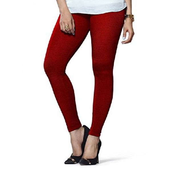 Cotton Straight lux lyra ankle length leggings, Size: Free Size at