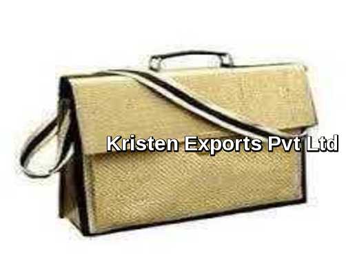 Kristen Plain Jute Laptop Bags, Size : Multisize