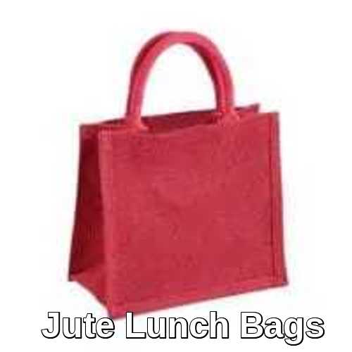 Customized Jute Lunch Bags, Size : Large, Medium, Small