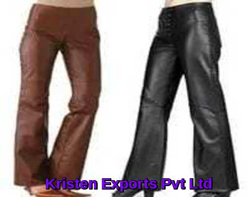 Women Leather Trousers