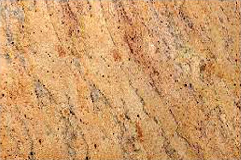Polished Indiano Gold Granite Slab, for Countertop, Flooring, Hardscaping, Size : Multisizes