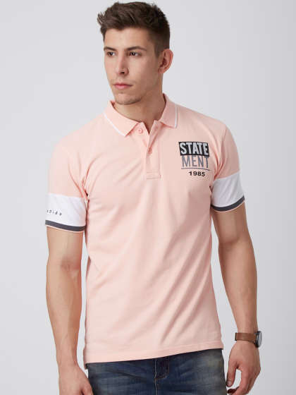 Cotton Printed Mens Polo T-Shirt, Occasion : Casual Wear
