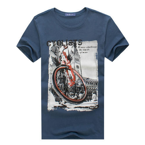 Cotton Mens Printed T-shirt, Occasion : Casual Wear