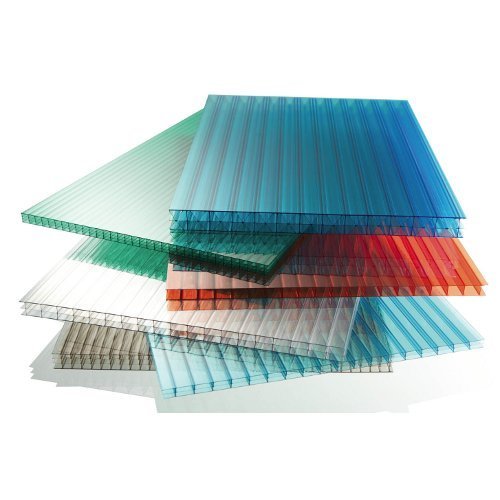 Rectangular polycarbonate sheet, for Roofing, Shedding, Size : 12x6feet