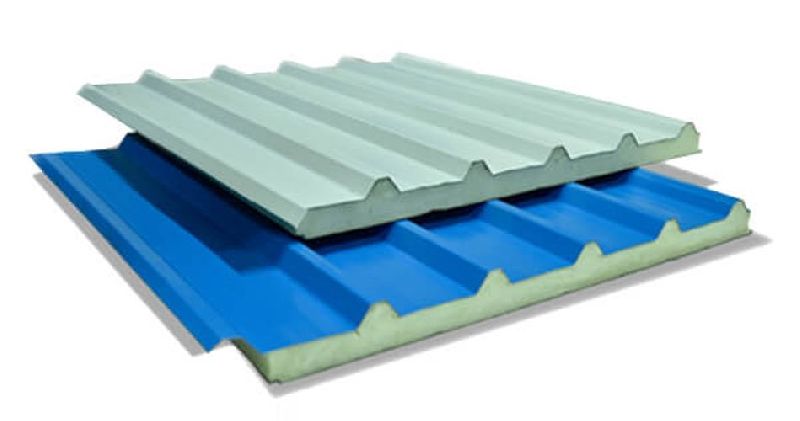 Polished Fibre Sandwich PUF Panels, Size : Multisizes