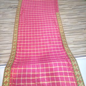Pink Embroidered Sarees