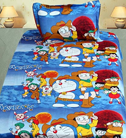 Multicolor Cartoon Printed Cotton Bed Sheets at best price INR 400INR 1,000  / Piece in Ghaziabad Uttar Pradesh from Shiv Prints | ID:4992433