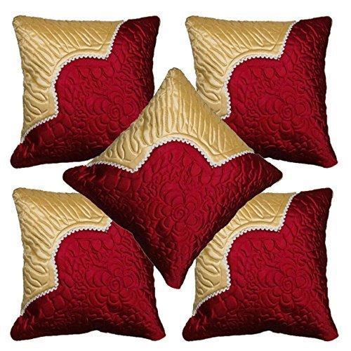 Square Polyster Designer Cushion Covers, for Bed, Sofa, Size : 40cm X 40cm, 45cm X 45cm, 50cm X 30cm