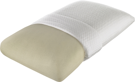 Fiber foam outlet pillow