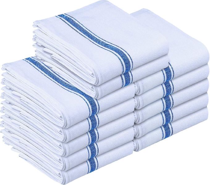 Plain Cotton kitchen towels, Size : Multisize