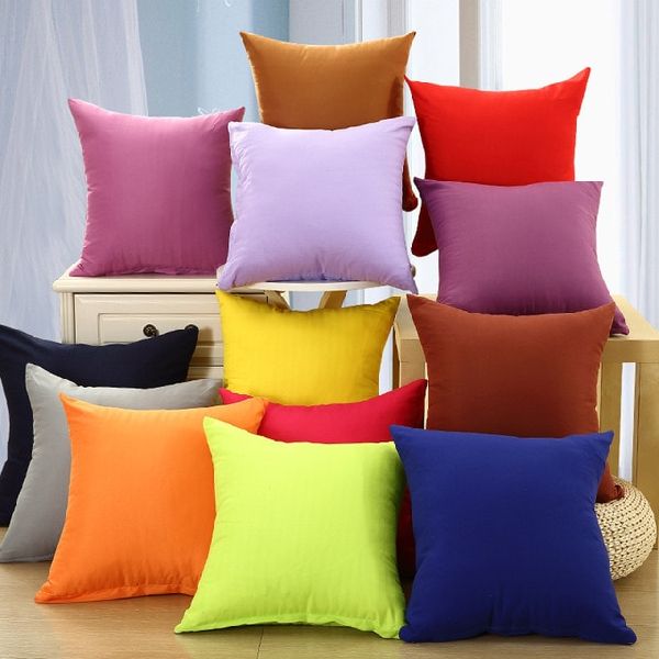 Cotton Plain Cushion Covers, for Home furnishing, Feature : Soft