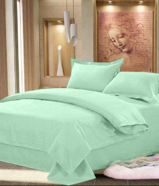 Plain Handloom Double Bed Sheets, for Home, Feature : Anti Wrinkle