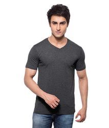 Plain V Neck T-Shirts, Occasion : Casual Wear