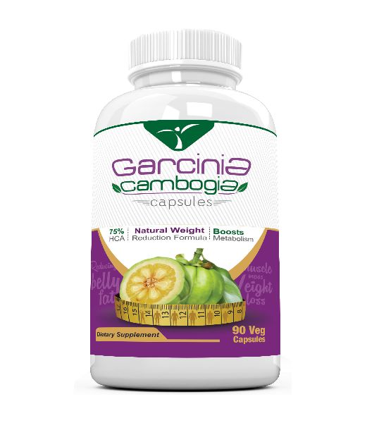 GARCINIA CAMBOGIA (75%HCA) - 500 mg - 90 VEG CAPSULES