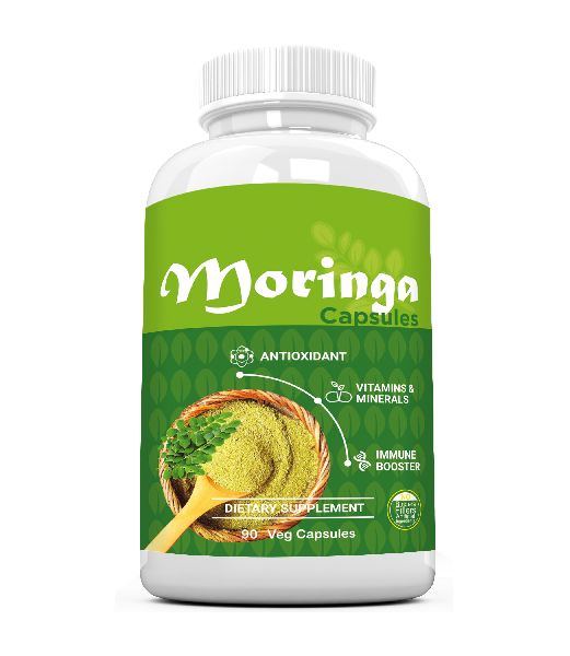 MORINGA - 500 mg 90 VEG CAPSULES at Rs 182 / Bottle in Hyderabad - ID ...