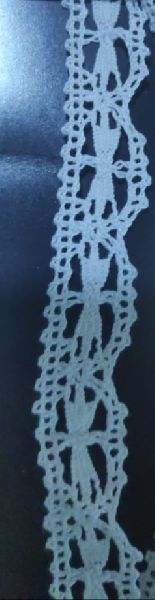 Crochet Cotton Plain Crosia Laces, Technics : Attractive Pattern, Embroidered, Handmade, Machine Made