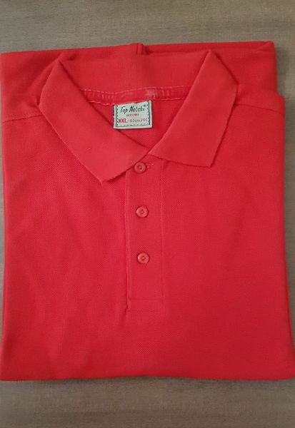 Mens Red Polo T Shirt, Size : Xl, Xxl.