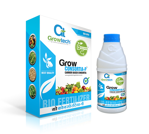 Grow Consortia Liquid and Carrier Based Bio Fertilizer
