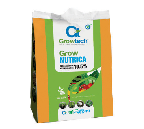 Grow Nutrica Borax-10.5%, for Agriculture, Purity : 99%