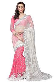 Net Georgette Saree, Feature : Breathable, Dry Cleaning, Elegant Design, Stone Work