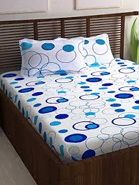 Checked Cotton bedsheet, Color : Red, Pink, Blue, Yellow, Green, White, Black, Purple, Light Blue