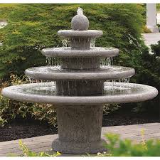 Non Polished Marble Fountains, For Garden, Outdoor, Public Attraction Places, Feature : Long Life