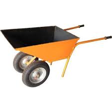 Iron Wheel Barrow Trolleys, for Cleaning Purpose, Feature : Fine Finish, High Quality, Preiium Quality