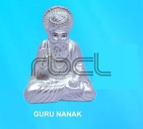 999 Silver Guru Nanak Statue, Feature : Best Quality, Easy To Place