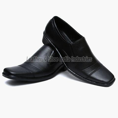 Synthetic Men Formal Shoes, Insole Material : Genuine Leather