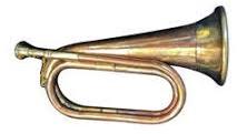 Non Polished Brass Musical Bugle, Size : 500-750 Gm