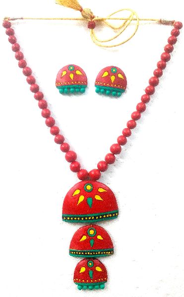 Contemporary Handmade Terracotta Necklace Sets is highly coveted all over the world