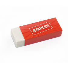 Rectangle Rubber Erasers, For Students, Packaging Type : Paper Wrappers 