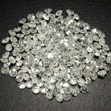 Artificial Polished Round Diamond, for Jewellery Use, Size : 0-10mm, 10-20mm, 20-30mm, 30-40mm, 40-50mm