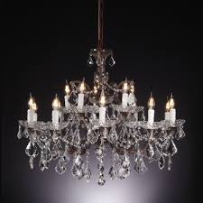 Non Polished Crystal Chandelier, for Home, Hotel, Office, Restaurant, Pattern : Plain