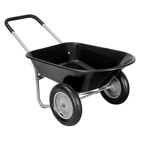 Iron Wheel Barrow, for Cleaning Purpose, Capacity : 100-200ltr, 200-300ltr, 300-400ltr, 400-500ltr