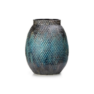 Meena PLO-32050 Aluminium Flower Vase, for Decoration, Size : 15.50X10
