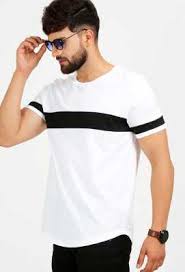 Checked Cotton Mens T-Shirt, Size : L, XL