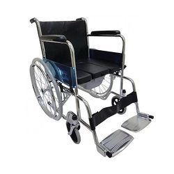 Commode Wheelchair, For Hospital, Feature : Superior Quality, High Strength, Market Leading Prices