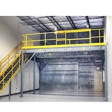 Colour Coated Mild Steel Mezzanine Floor, for Godown, Workshop, Feature : Corrosion Protection, Easy To Install