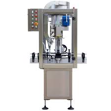 Electric Manual Hardened Steel Automatic Capping Machine, for Hdpe, Ldpe, Pvc Bottles Containers, Voltage : 110V