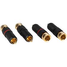 Brass Rca Connector, for Audio Video Equipments
