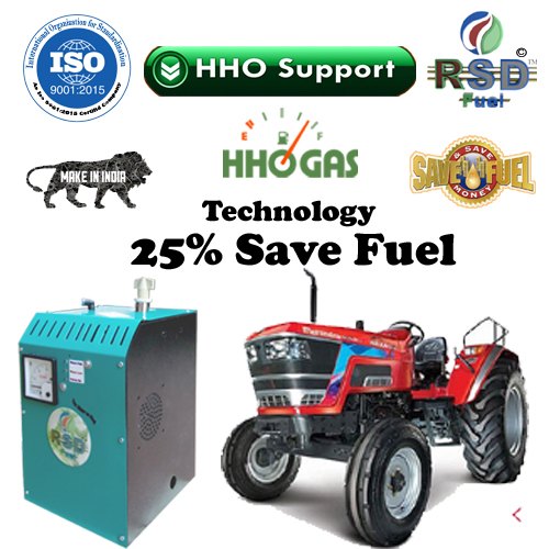 HHO Kit for Tractor (DIESEL 2500cc), Voltage : 12v