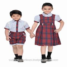 Plain Cotton school uniform, Size : Large, Medium, Small