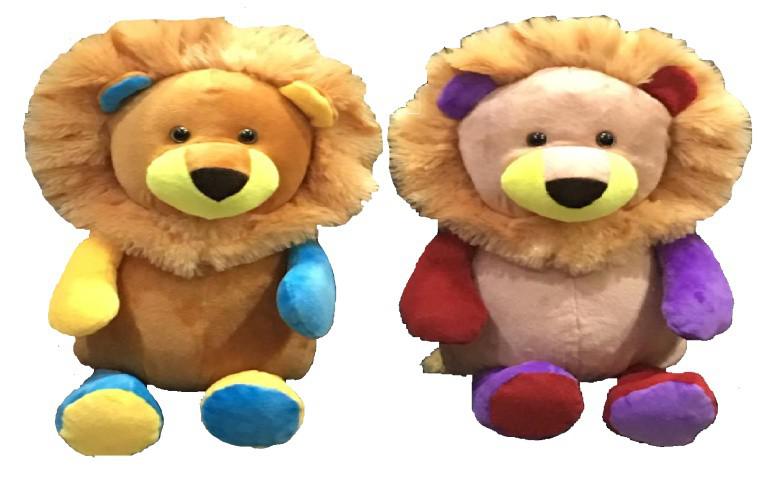 Polyester Multicolor Lion Toys
