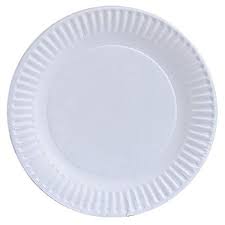Circular paper plate, for Event, Nasta, Party, Snacks, Utility Dishes, Size : Multisizes
