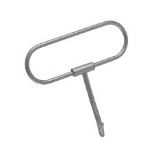 Stainless Steel Gigly Saw Handle, for Surgical Equipment, Feature : Reusable, Skin- Friendly, Cost Effective