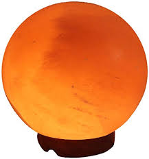 Salt Lamp, for Home Decoration, Shape : Round