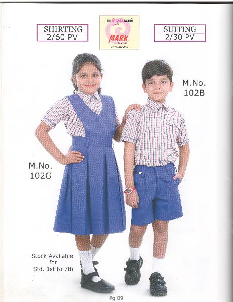 Blue Cotton School Uniform Pant at Rs 450/piece in Secunderabad