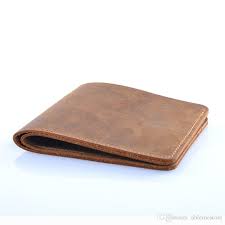 Plain mens leather wallet, Technics : Attractive Pattern, Handloom